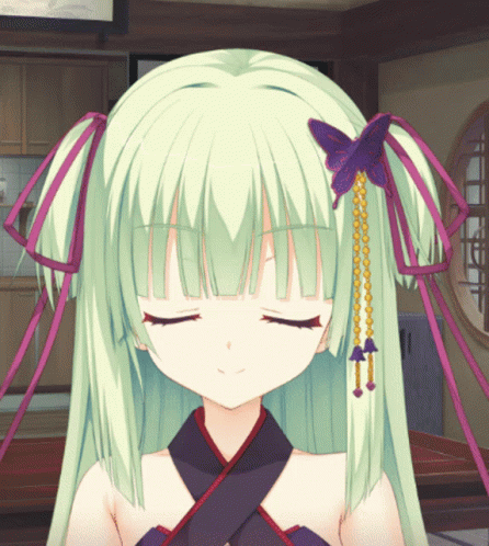 Anime Girl Disappear Meme GIF