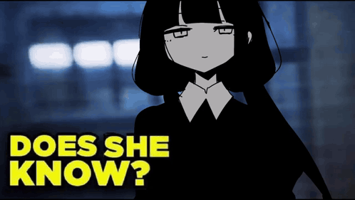 Anime Girl Does She Know