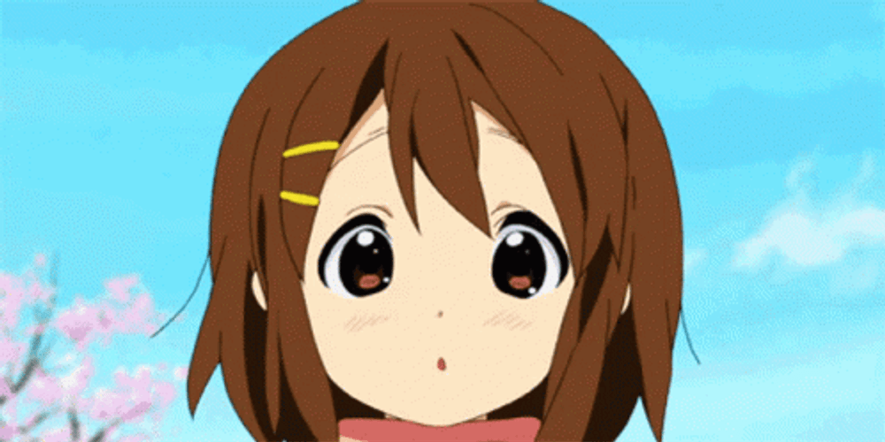 Anime Girl Excited Hug GIF 