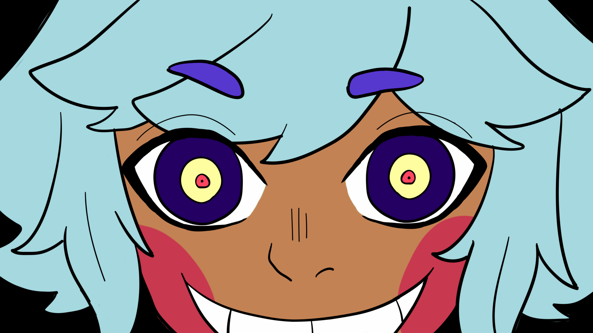 Anime Girl Getting Hypnotized GIF