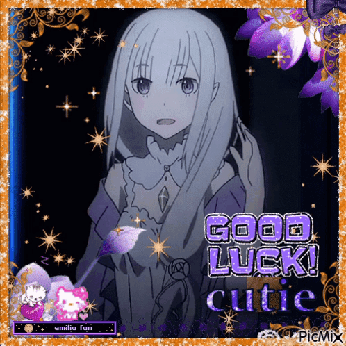 Anime Girl Good Luck Cutie