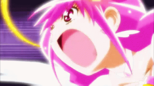 Anime Girl Laser Fight Miyuki Hoshizora Smile Precure GIF