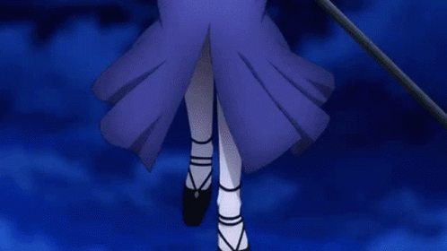 Anime Girl Laser Power Fate Hollow Ataraxia GIF