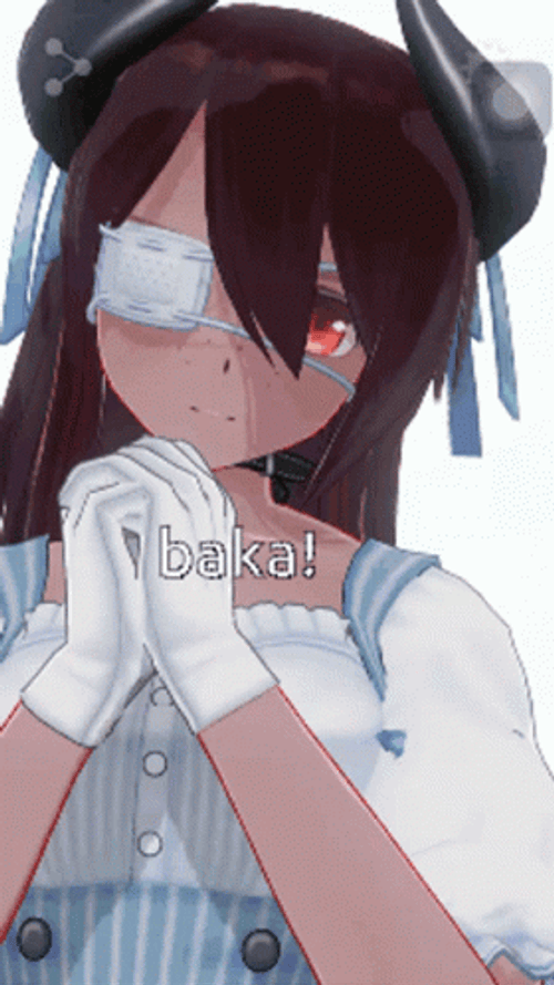 Anime Girl Pfp Baka GIF
