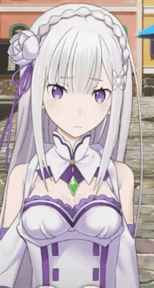 Anime Girl Pfp Emilia GIF