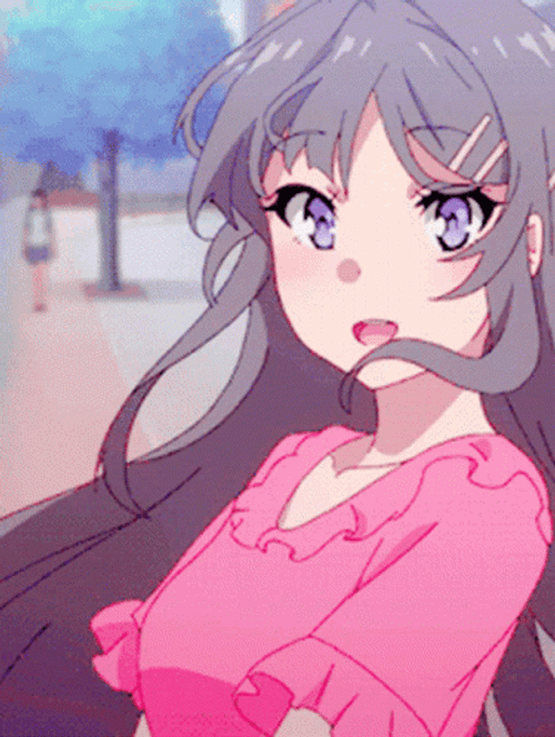Anime Girl Pfp Mai Sakurajima GIF