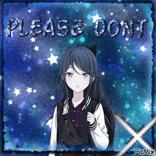 Anime Girl Please Don't