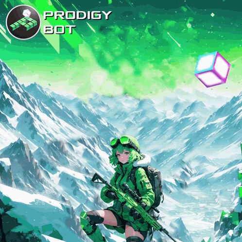 Anime Girl Pro Prodigy Sniper GIF