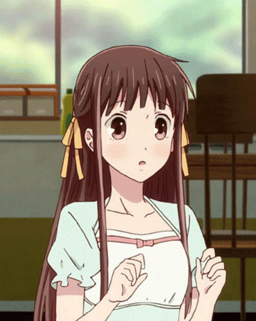 Anime Girl Salute GIF