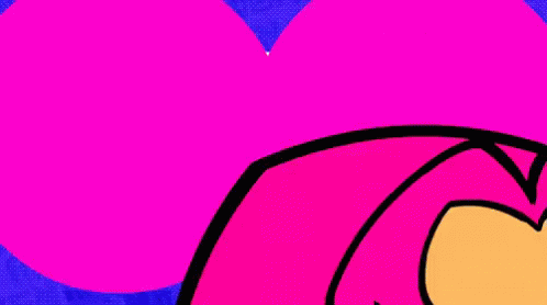 Anime Girl Starfire Green Laser Beam GIF