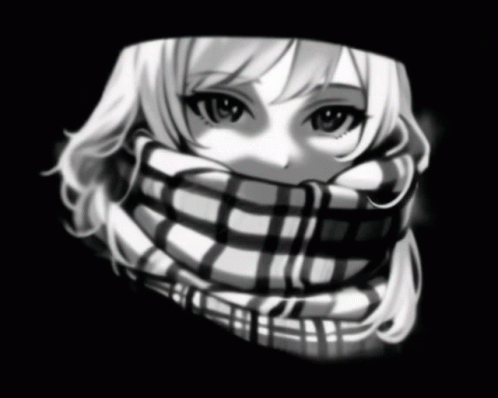Anime Girl Turning Into Smiling Troll Meme Face GIF