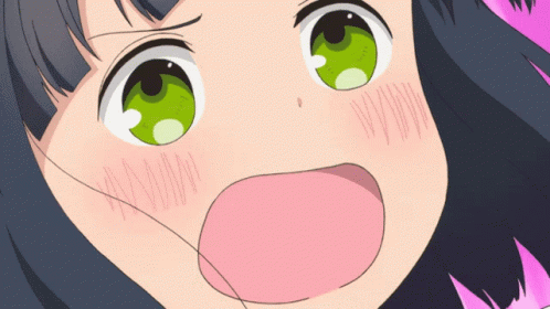 Anime Girl With Green Eyes