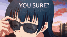 Anime Girl You Sure GIF