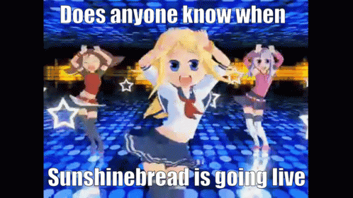 Anime Girls Dancing Sunshinebread Live