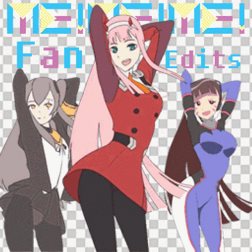 Anime Girls Zero Two Dance GIF
