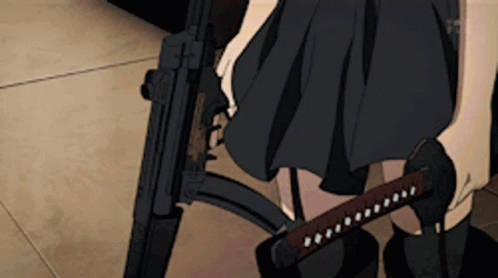 Anime Gun 498 X 278 Gif GIF