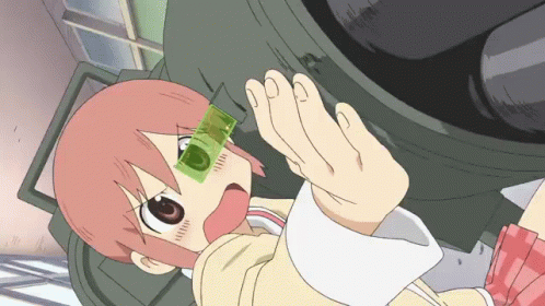 Nichijou Anime Machine Gun GIF