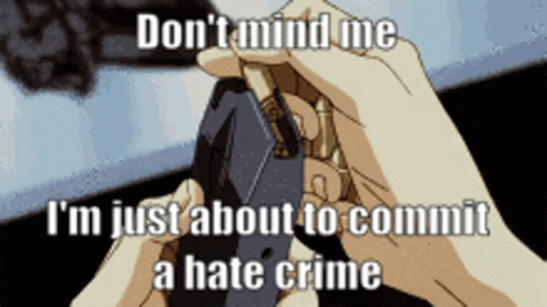 Anime Gun Don't Mind Me GIF