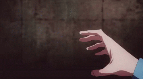 Anime Guy Resisting Temptation GIF