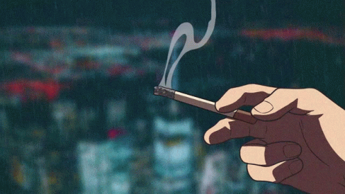 Anime Hands Smokin GIF