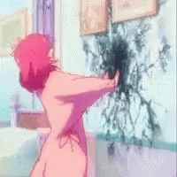 Anime Head Banging I Hurt Myself Today GIF