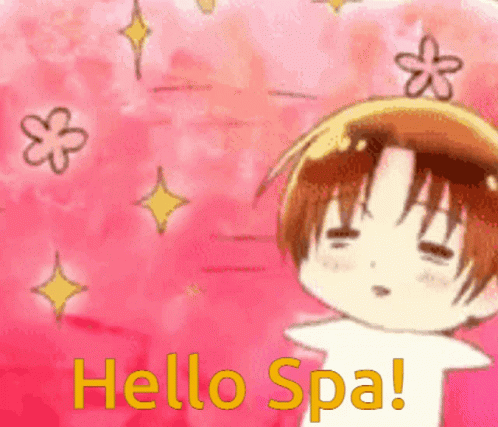 Anime Hello Spa GIF
