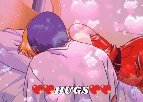 Anime Hug Kissing GIF