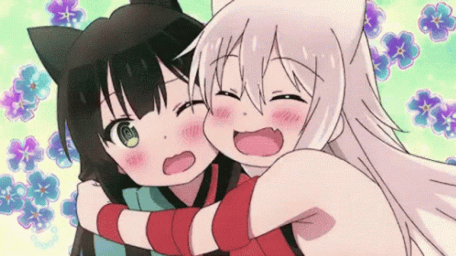 100+] Anime Hug Wallpapers | Wallpapers.com