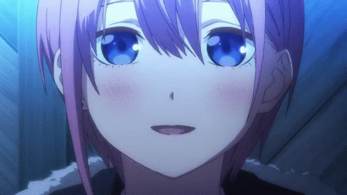 Anime Ichika Nakano Pouting GIF