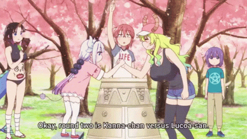 Anime Kanna Kamui Lucoa GIF