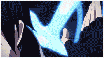 Anime Kirito Fighting Scene GIF