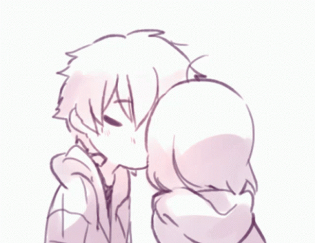 Anime Kiss I Love You GIF 