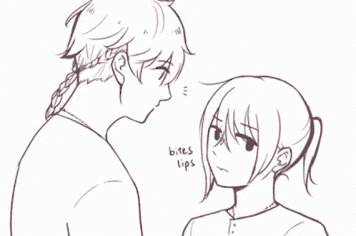 Anime Kissing 498 X 331 Gif GIF