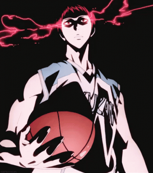 Anime Kuroko Basketball Seijūrō Akashi Fierce Laser Eyes GIF
