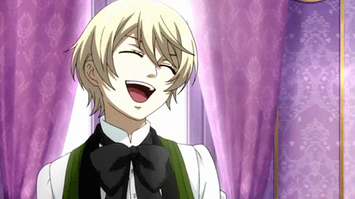 Anime Laugh Alois Trancy Black Butler GIF