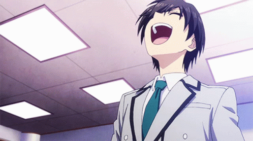 Anime Laugh Charlotte Yuu Otosaka GIF