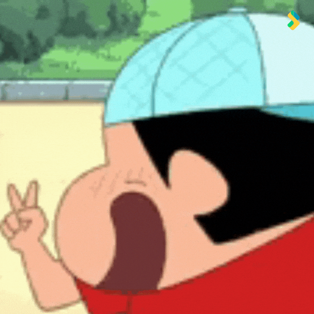 Anime Laugh Crayon Shin Chan GIF