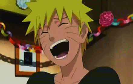 Anime Laugh Naruto Uzumaki GIF