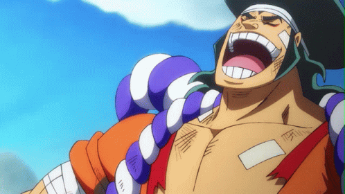 Anime Laugh One Piece Kozuki Oden GIF
