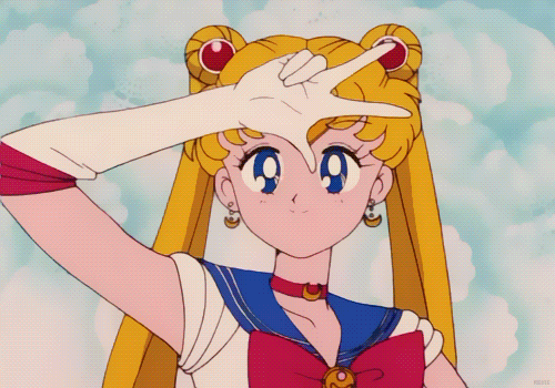 Anime Laugh Sailor Moon GIF