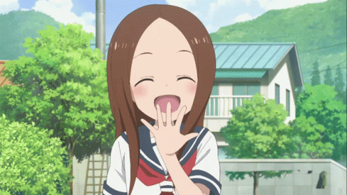 Anime Laugh Teasing Master Takagi San GIF