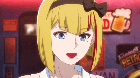 Anime Laugh Wanted Dead Stefanie Joosten GIF