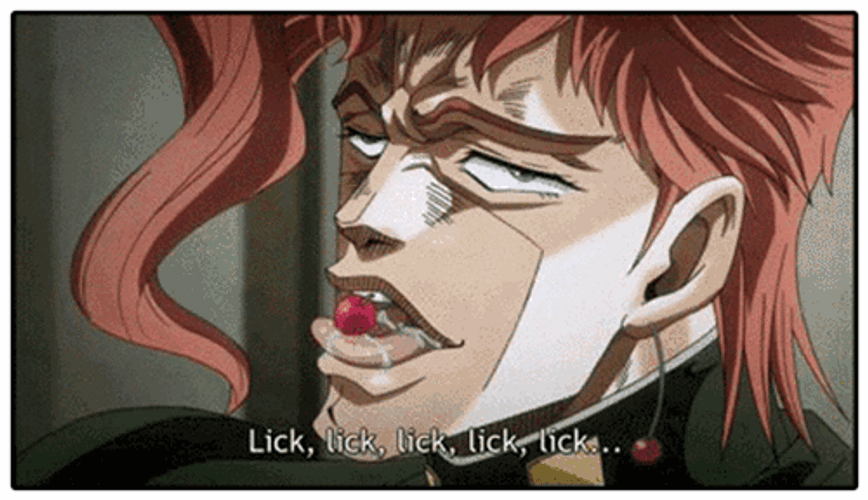 Anime Lick Cherry GIF
