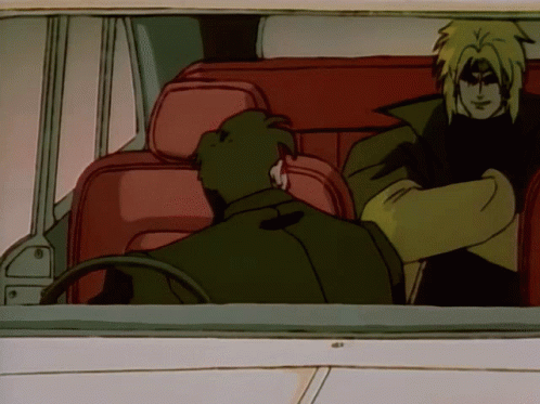 Anime Loop Car Accident Dio GIF