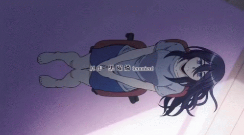 Anime Loop Girl In The Chair GIF
