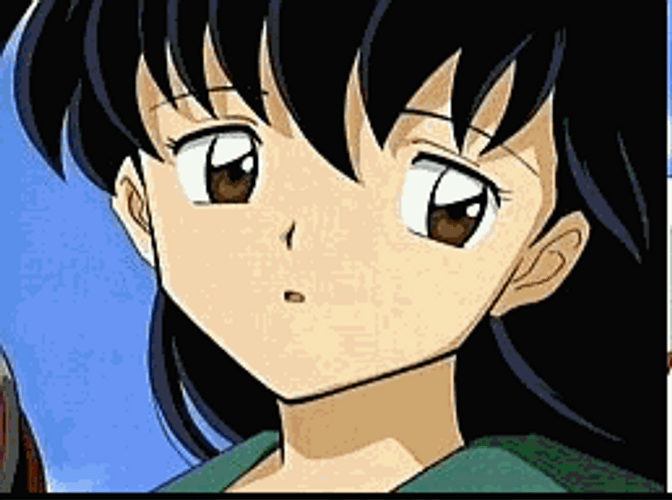 Anime Love Kagome Higurashi And Inuyasha GIF