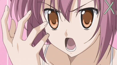 Anime Mariya Mikado Shake Fist GIF