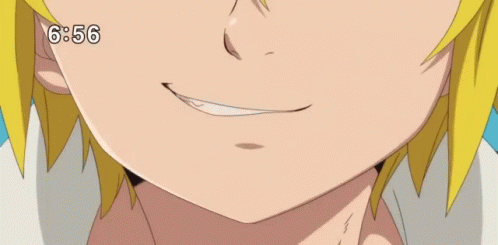 Anime Meliodas Smirking From Seven Deadly Sins GIF