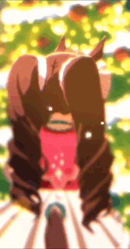 Anime Merry Christmas Snow Girl GIF