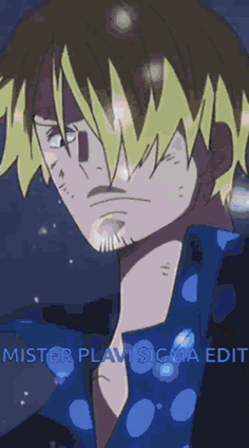 Anime Mister Plavi Sigma Edit GIF